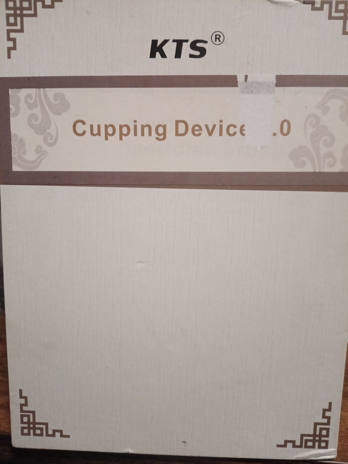 Massager – Cupping Device 2.0 by KTS, hand held, new, with herbal extracts