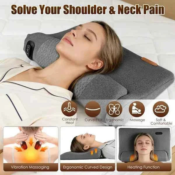 Ergonomic Memory Foam Contour Pillow – Support & Relaxation Cushion