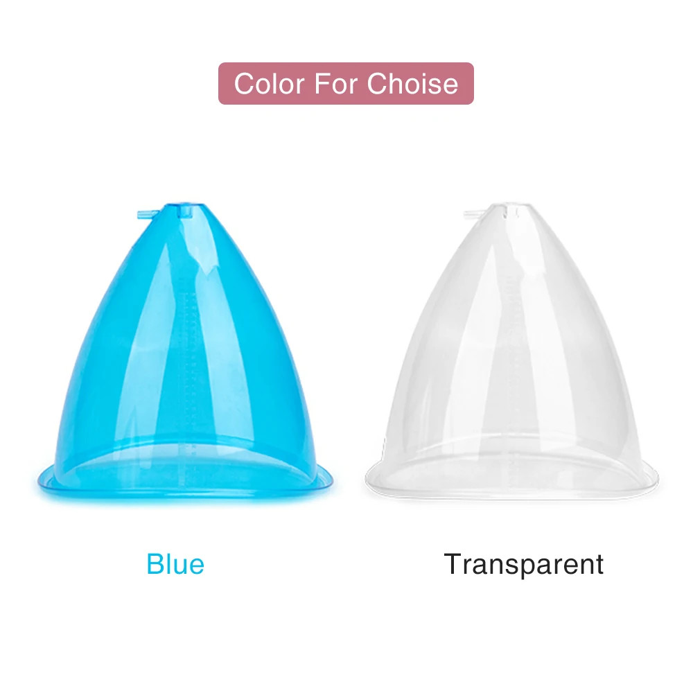 2pcs Breast Hip Vacuum Cupping Massage Cups 180/150ml Enlargement Suction Set 💆