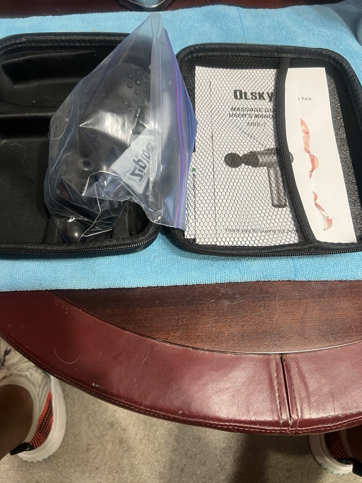 Olsky Deep Tissue Muscle Massage Gun Body Percussion Massager – 12 Heads Mint