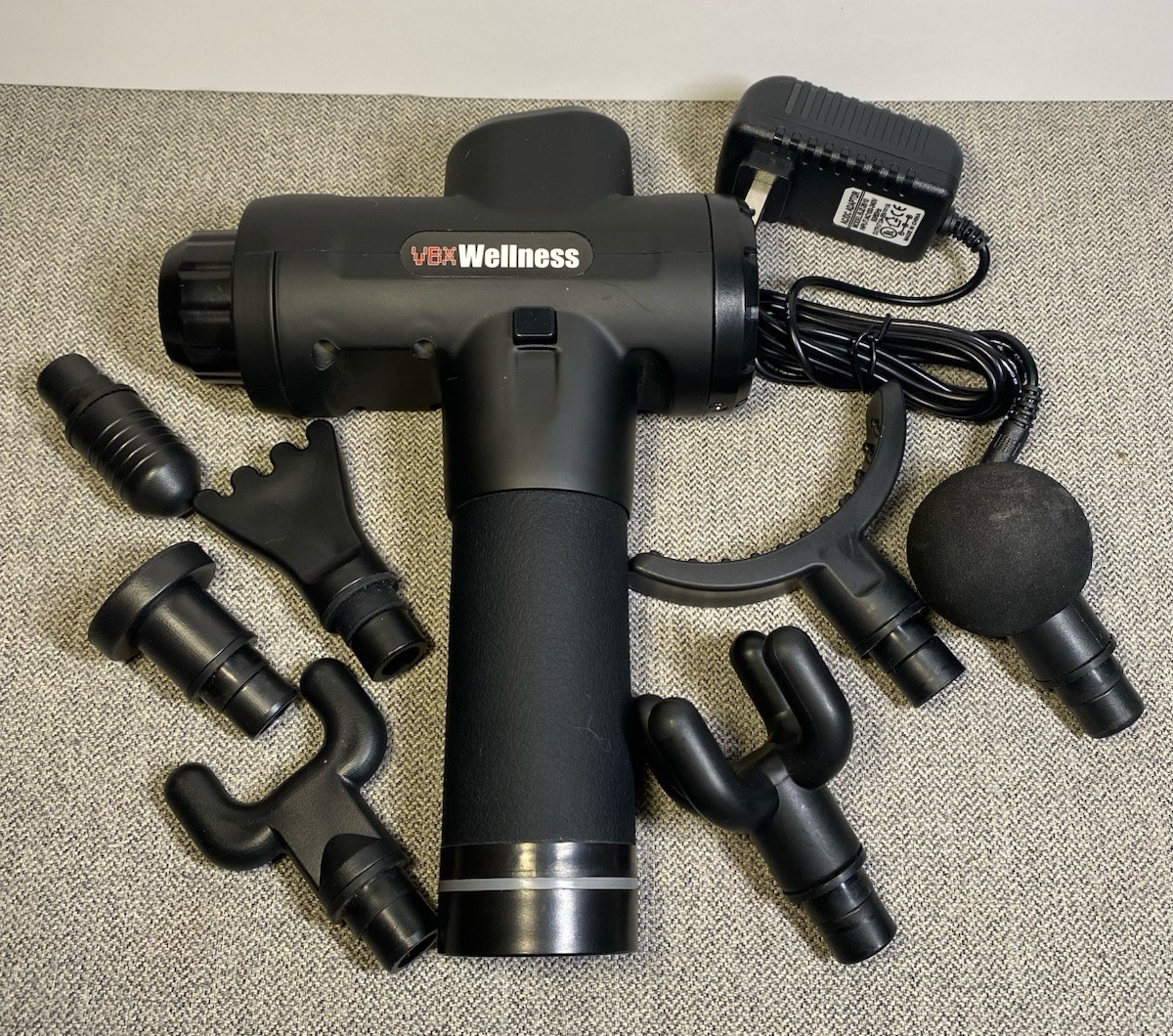 VBX Massager Therapy Gun Tested & Working Comes In Case With Charger