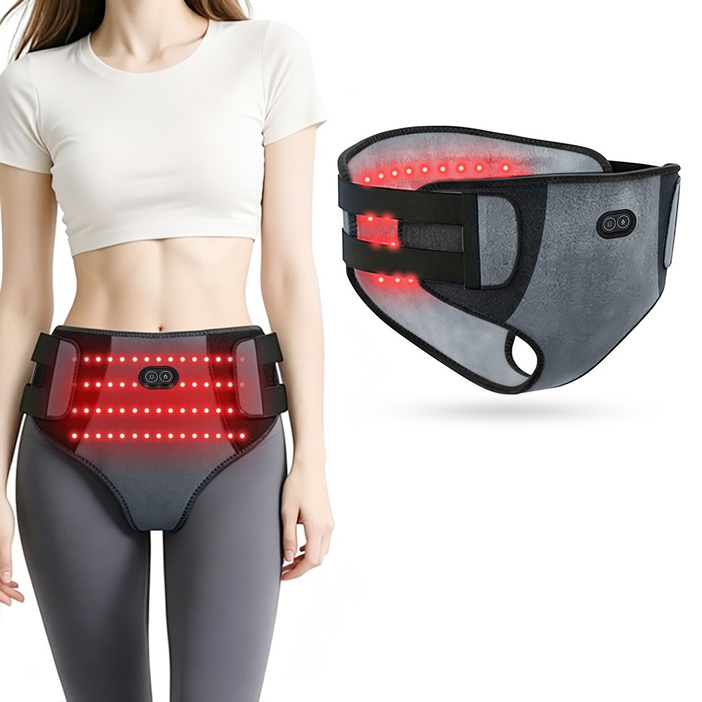 Menstrual Period Heating Pad for Abdomen Pain and Cramps Relief 3 Vibration Mode