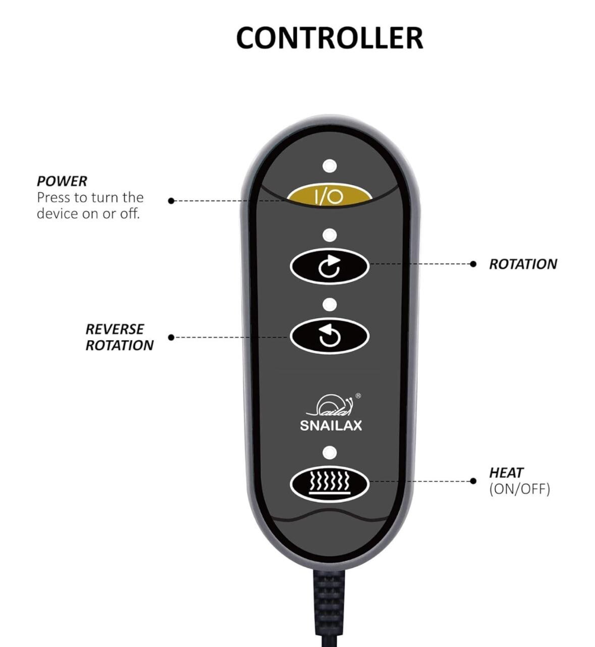 Snailax Vibration Foot massager with Heat, Foot Warmer Feet Massager Circulation