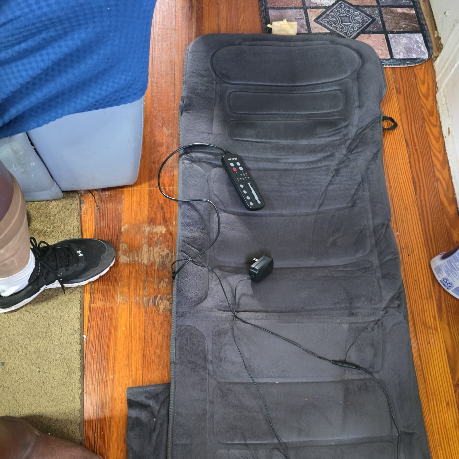 Gorelax Foldable Massage Mat Full Body Massager w/ Heat & 10 Vibration Motors
