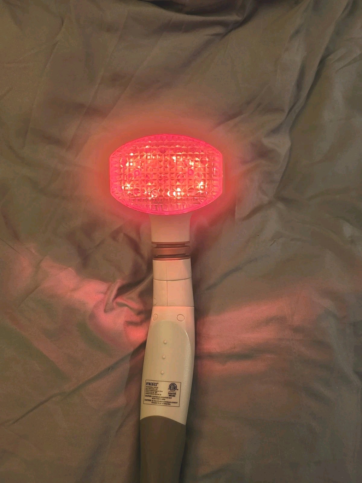 HoMedics HHP-230 Percussion Handheld Massager Dual Speed With Heat Tested Works