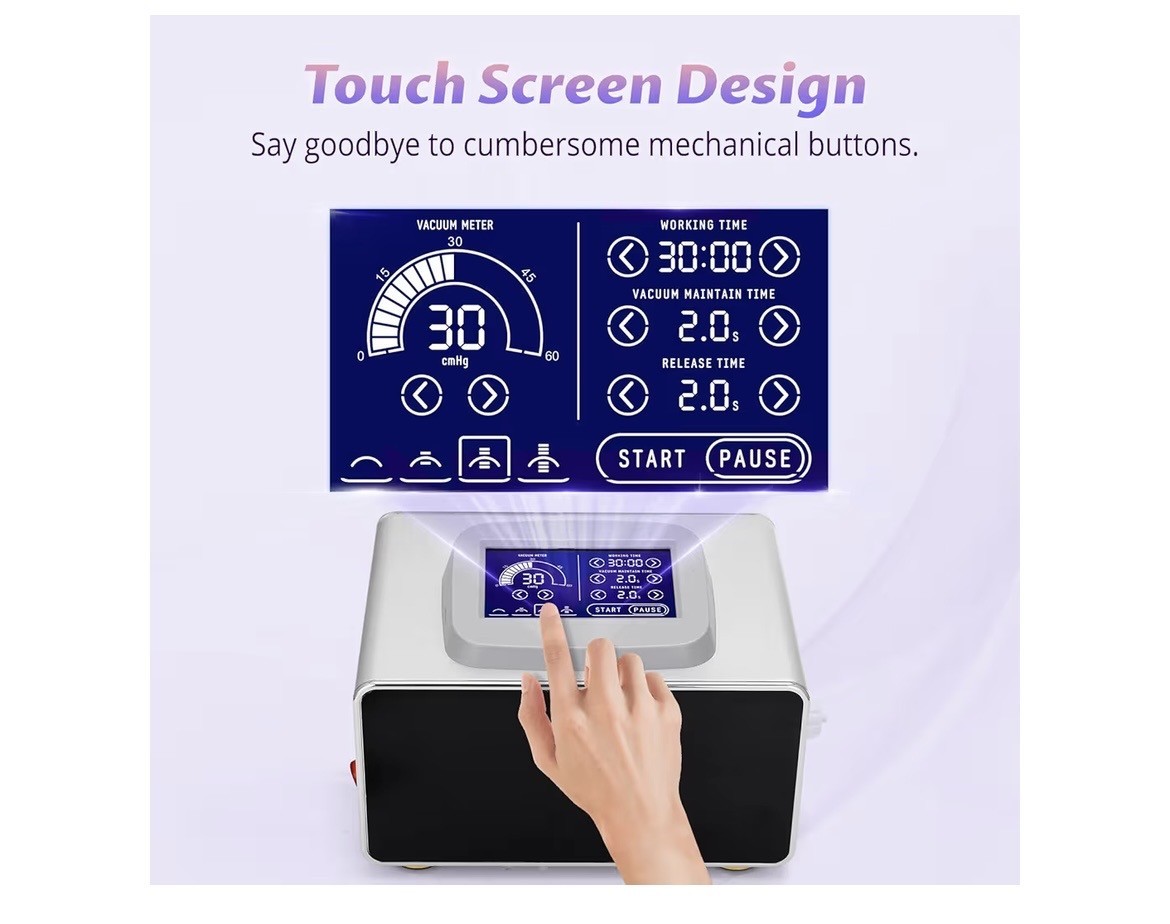 Commercial Multifunction Butt Lifting Machine, 24 Cups LCD Touch Screen, Facial
