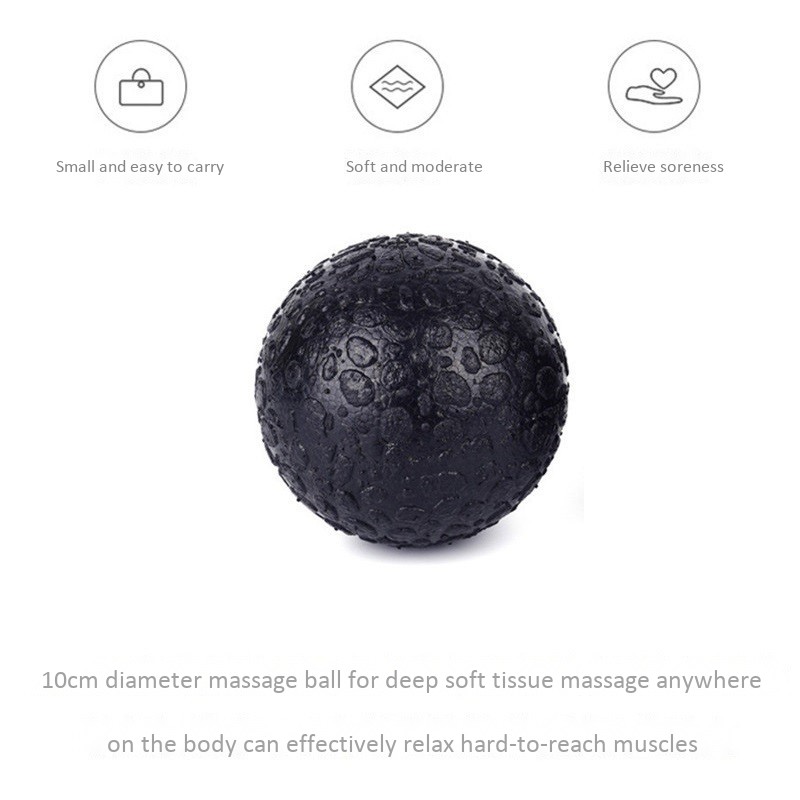 1Pcs Fitness High Density Massage Training 10cm for Myofascial Release7736
