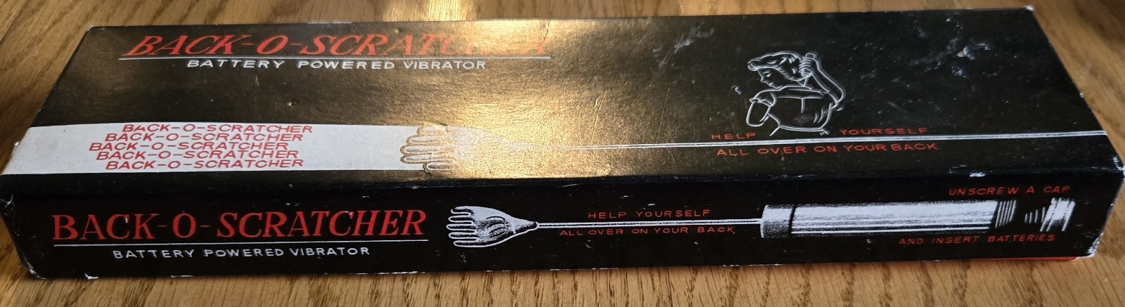 vintage back -o – scratcher battery powered vibrator/ Chadwick Japan