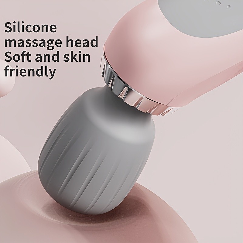 High-Frequency Multi-Speed Silicone Relaxing Soothing Portable Handheld Massager