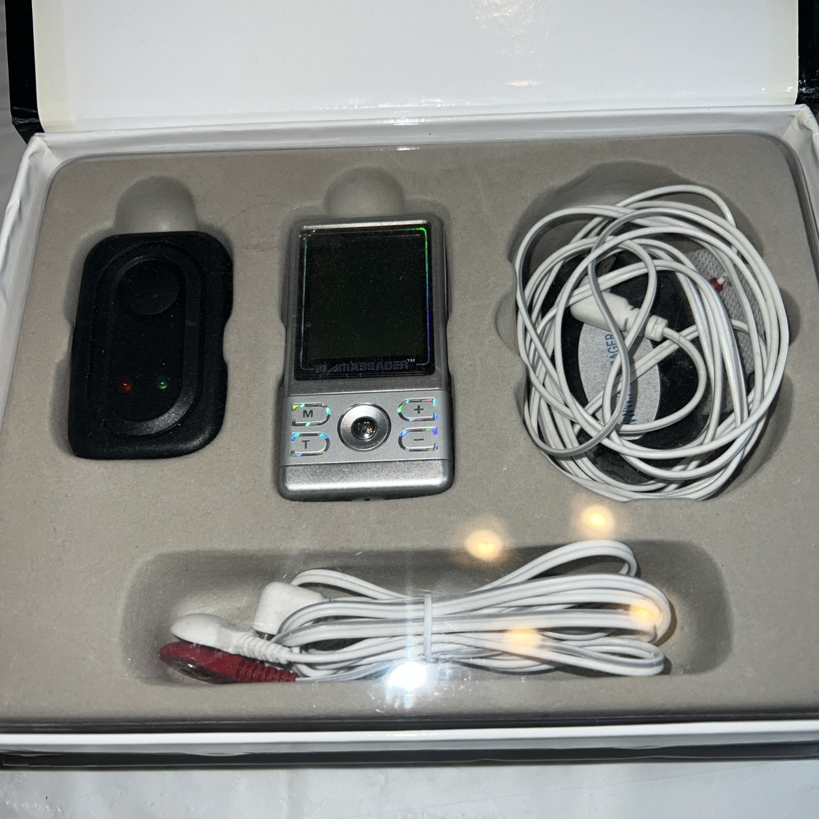 IQ Massager Electric Muscle Stimulator Machine Mini ll Pain Management Tens Unit