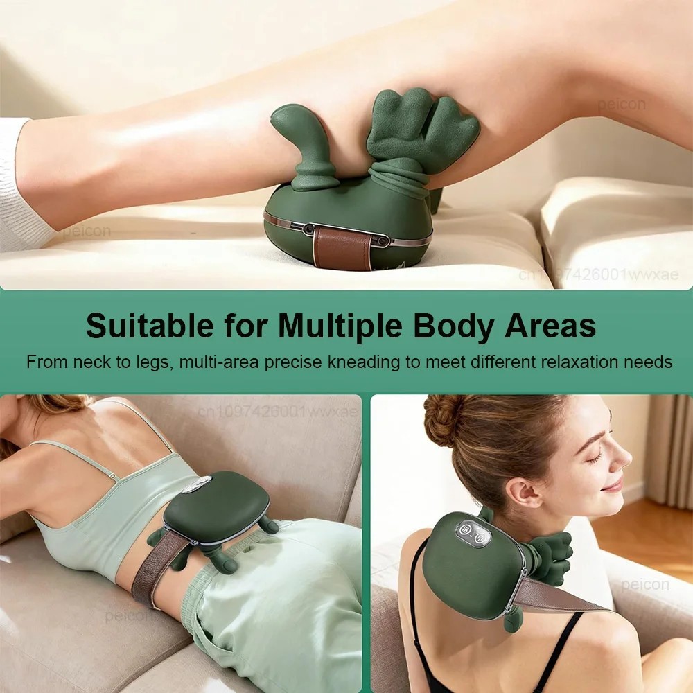 N7 Electric Neck & Shoulder Muscle Massager – Wireless Kneading Massage Shawl