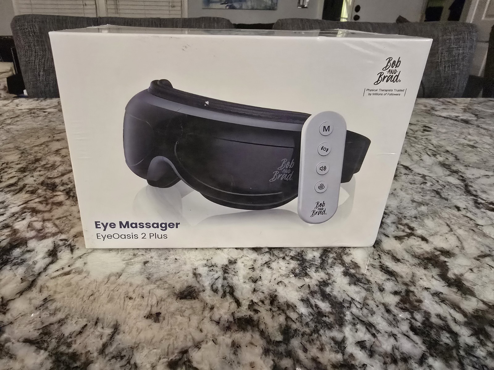 New BOB AND BRAD Eye Massager, EyeOasis 2 Plus Eye Mask with Remote