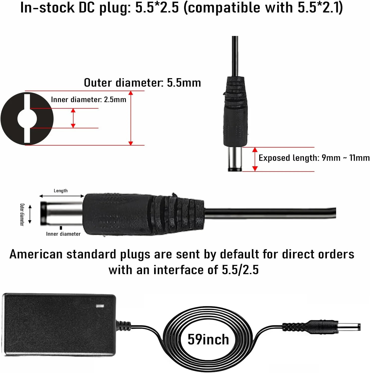 12V~12.6V 1.0A Massage Gun Charger, for Cholas KZD02 Tyiaus、JamGym、Helicos、Headn