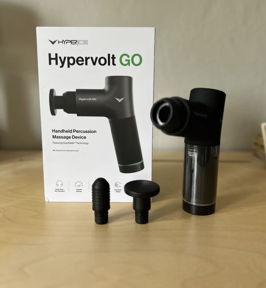 Hyperice Hypervolt Go 2 Deep Tissue Massage Gun. *UNUSED, IN ORIGINAL PACKAGING*