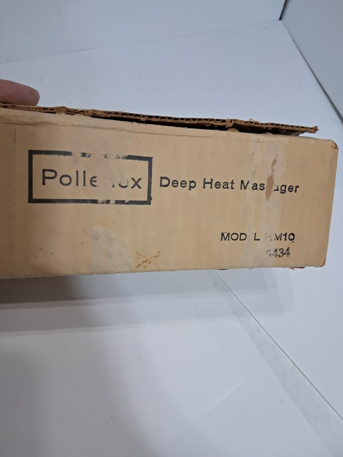 Vintage Pollenex Deep Heat Massager Model HM10 In Original Box -Works (s)