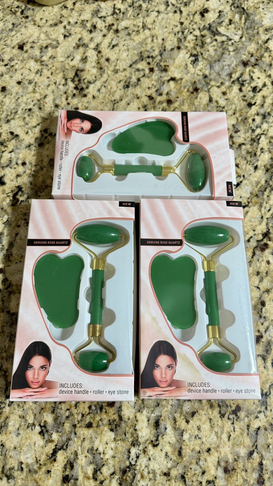 Jade Facial Roller Gua Sha Guasha Anti Aging Tool for Face Skincare