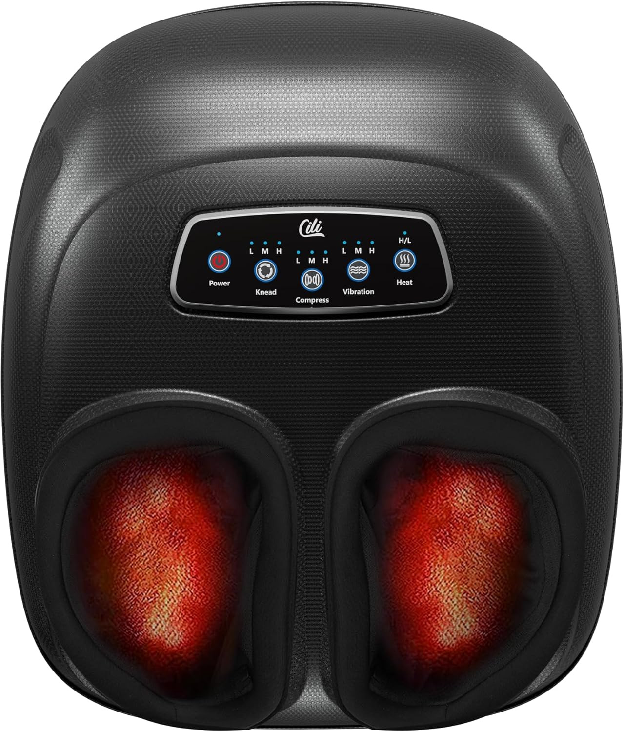 4-in-1 Foot Massager with Heat & Shiatsu for Pain Relief – Big Size 13