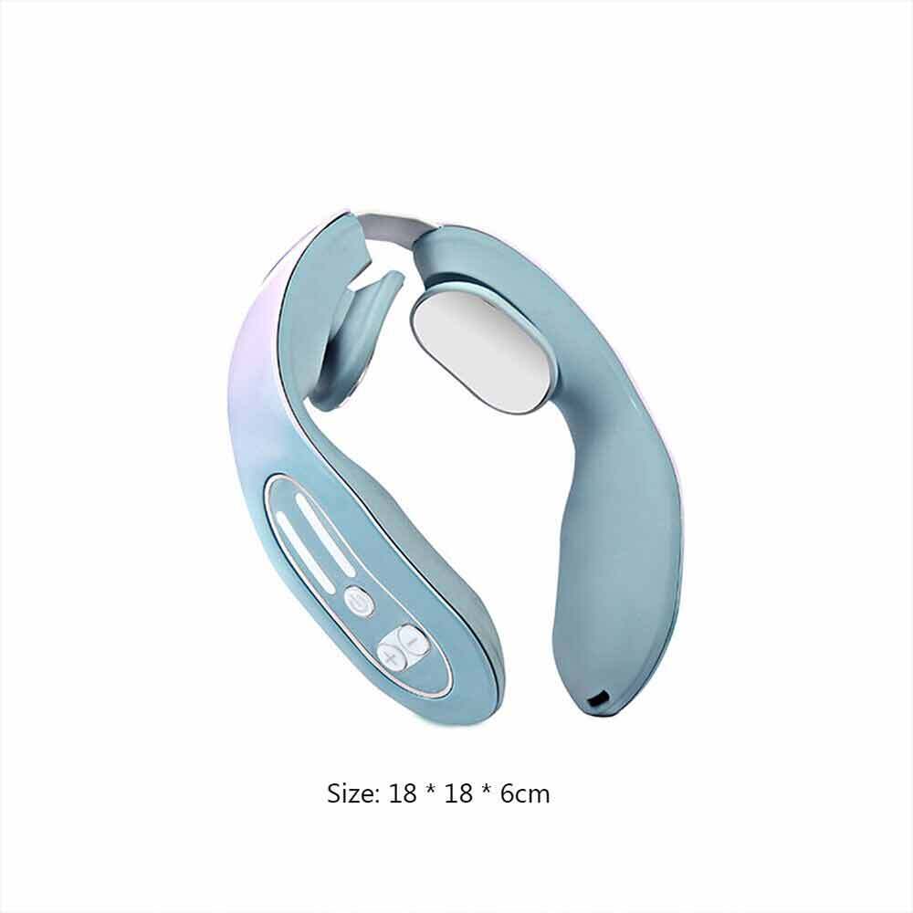 Smart Neck Massager Heating Lightweight Micro Electric Massager Usb charging