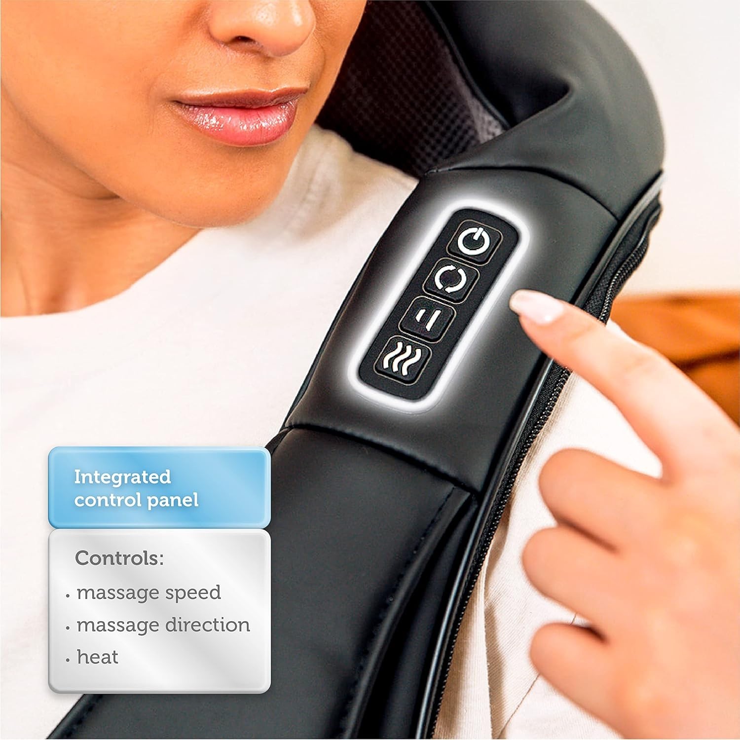 Electric Neck Massager with Multi-purpose Straps