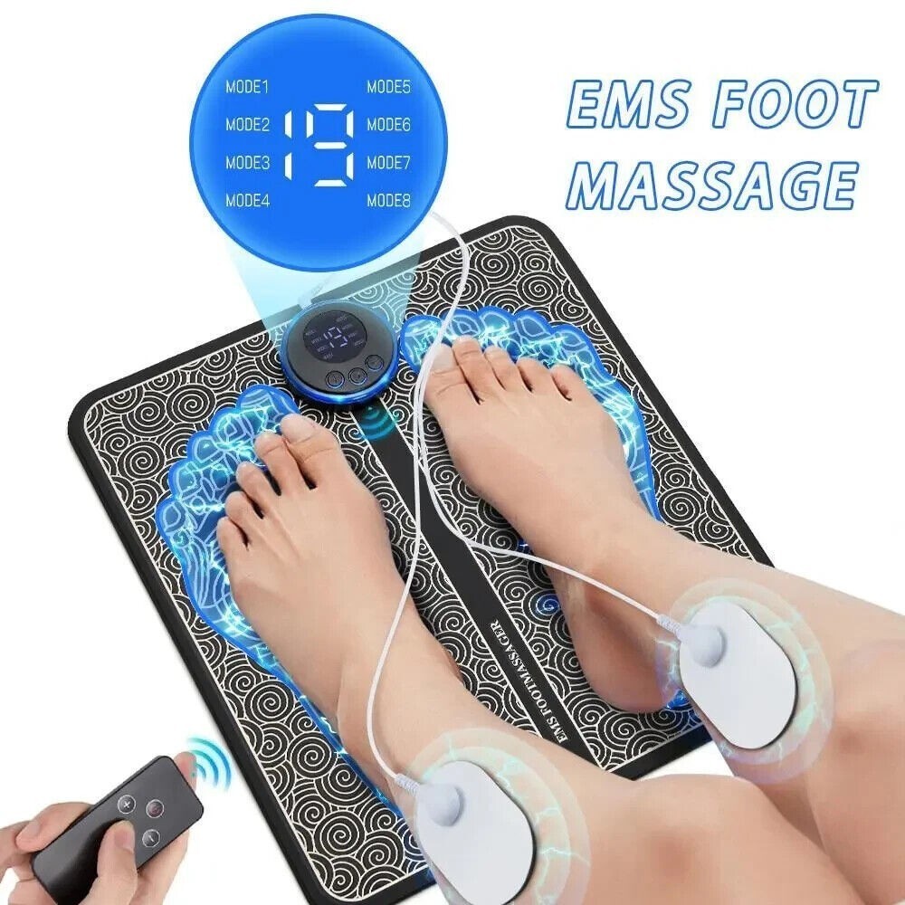 2026 EMS Foot Massager Neuropathy Feet for Circulation and Pain Relief US STOCK