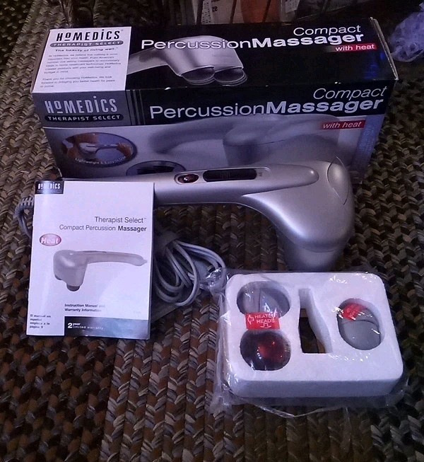 Homedics Therapist Select Compact Percussion Massager w/ Heat PA-MH New Open Box