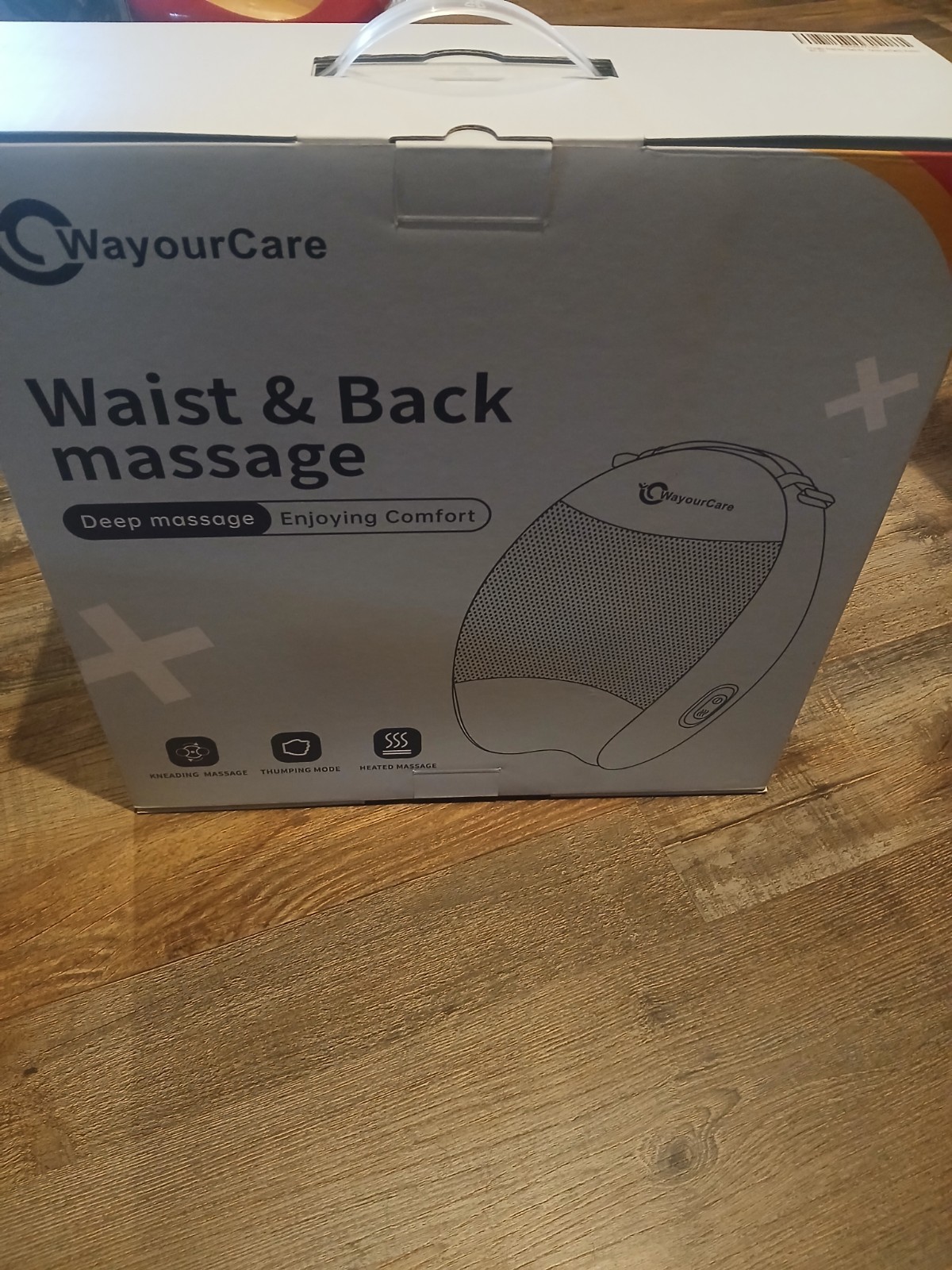 Wayourcare Waist & Back Massage With Heat New Open Box