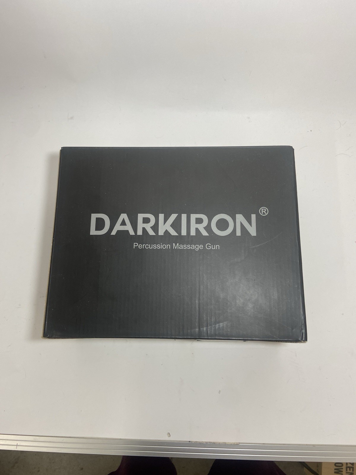 Darkiron Percussion Massage Gun w/6 Attachments and Carrying Case IOB