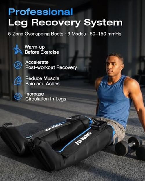 Cordless Air Compression Recovery System – Professional Full Leg & Foot Medium
