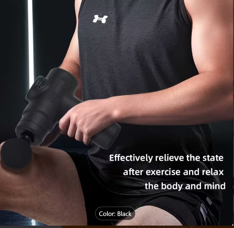 portable fascia gun, electric massager,