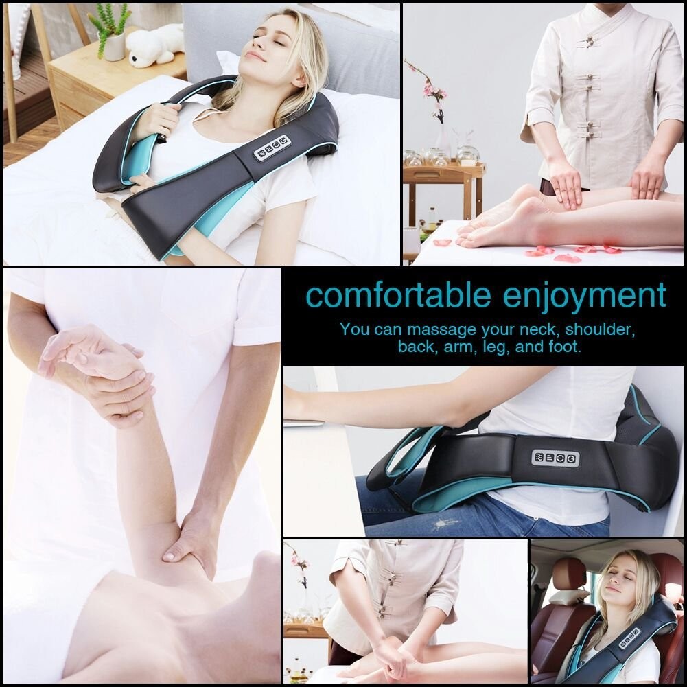 Shiatsu Neck Shoulder Massager Heat
