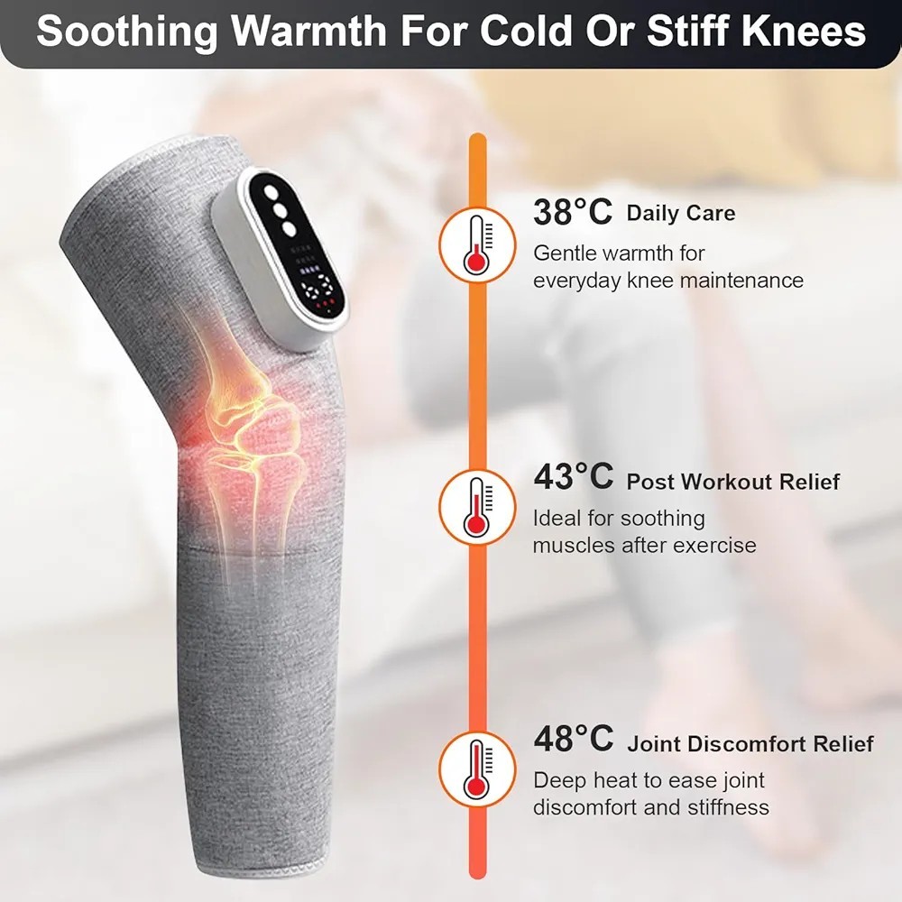 Leg Massager Calf Massager with 3 Massage Modes 3 Intensity Levels