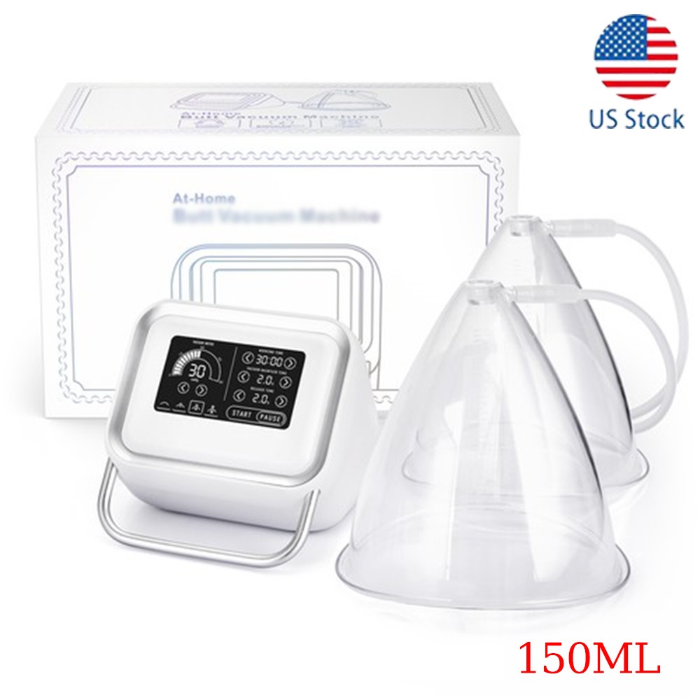 Large 150ml Vacuum Therapy Breast Enlargement Butt Lifting Machine Body Massager