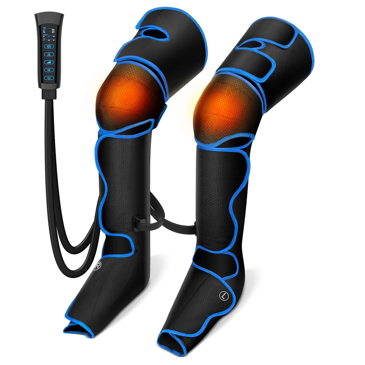 TOLOCO Leg Massager w/ Air Compression for Circulation, Relaxation, Pain Relief