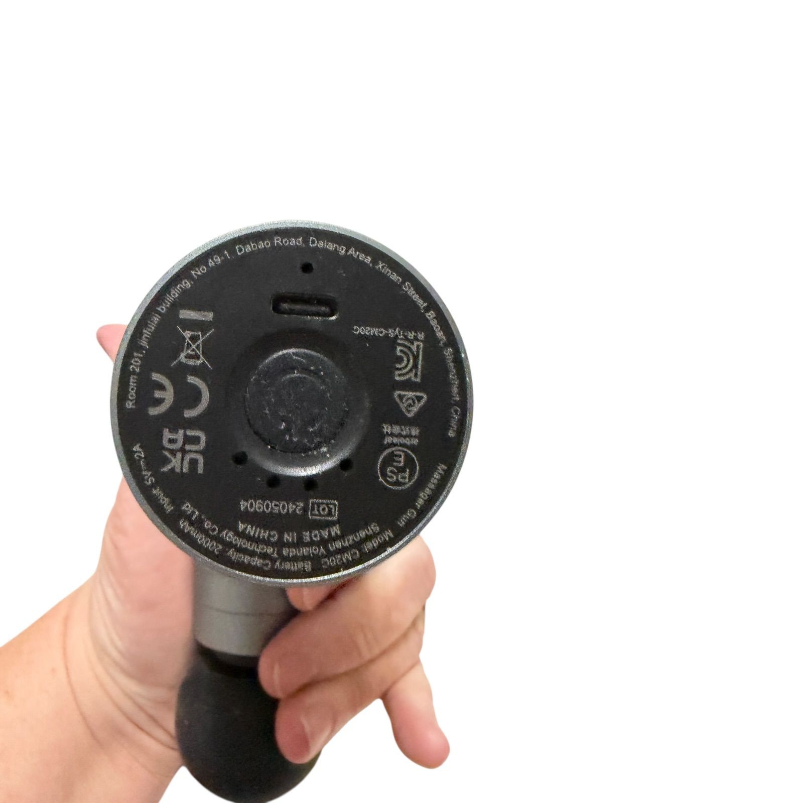Arboleaf Mini Massage Gun 4 Attachments USB Charging Cable For Muscle Recovery