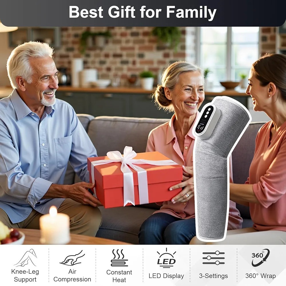 Leg Massager Calf Massager with 3 Massage Modes 3 Intensity Levels