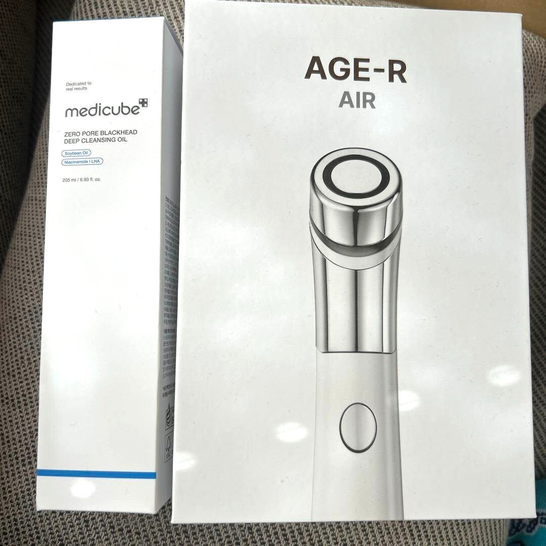 Medicube AGE-R ATS Air Shot Beauty Device Face Lifting Massager Set Japan New