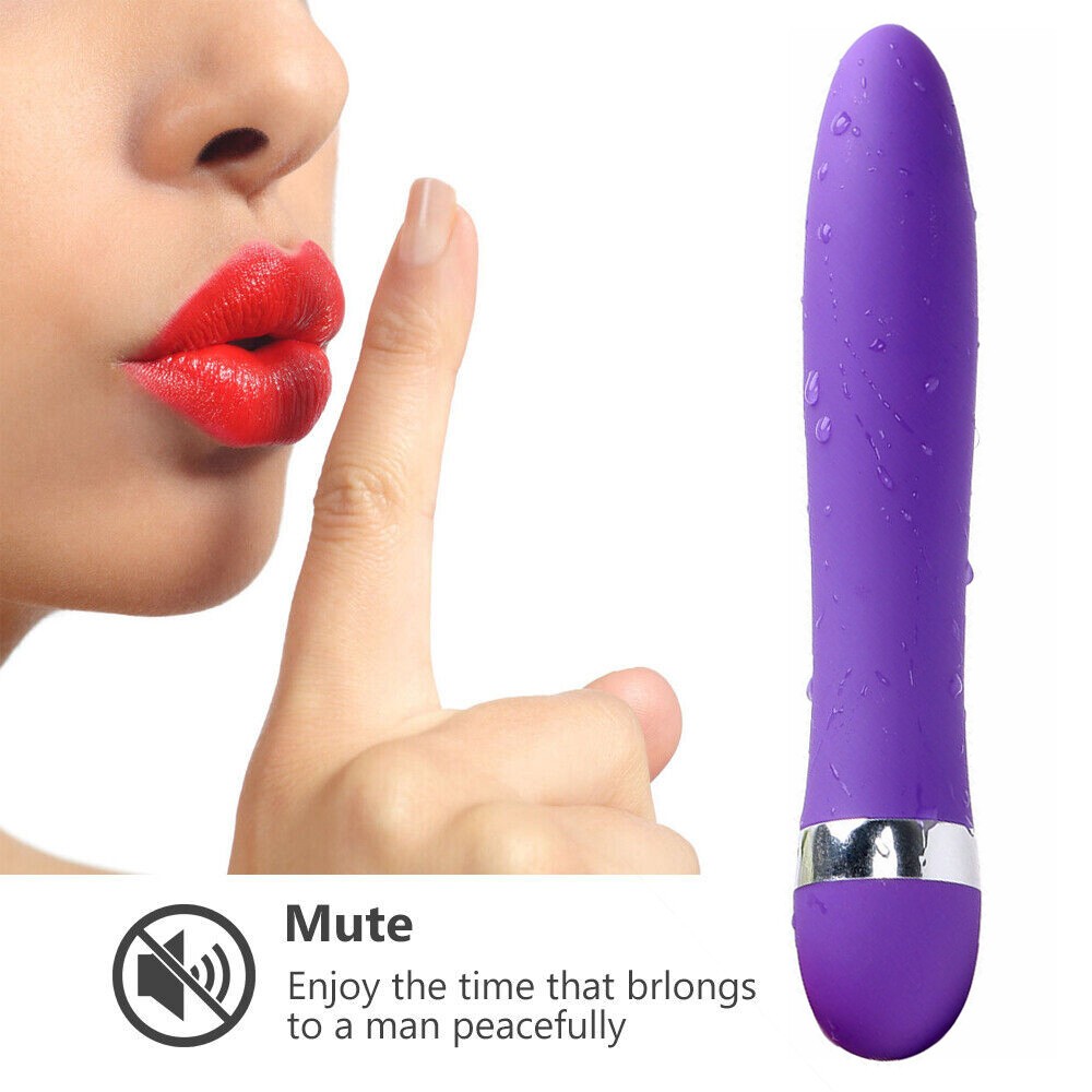 Multi-Speed Bullet Mini Vibrator Wand Neck Full Body Personal Massage For Women