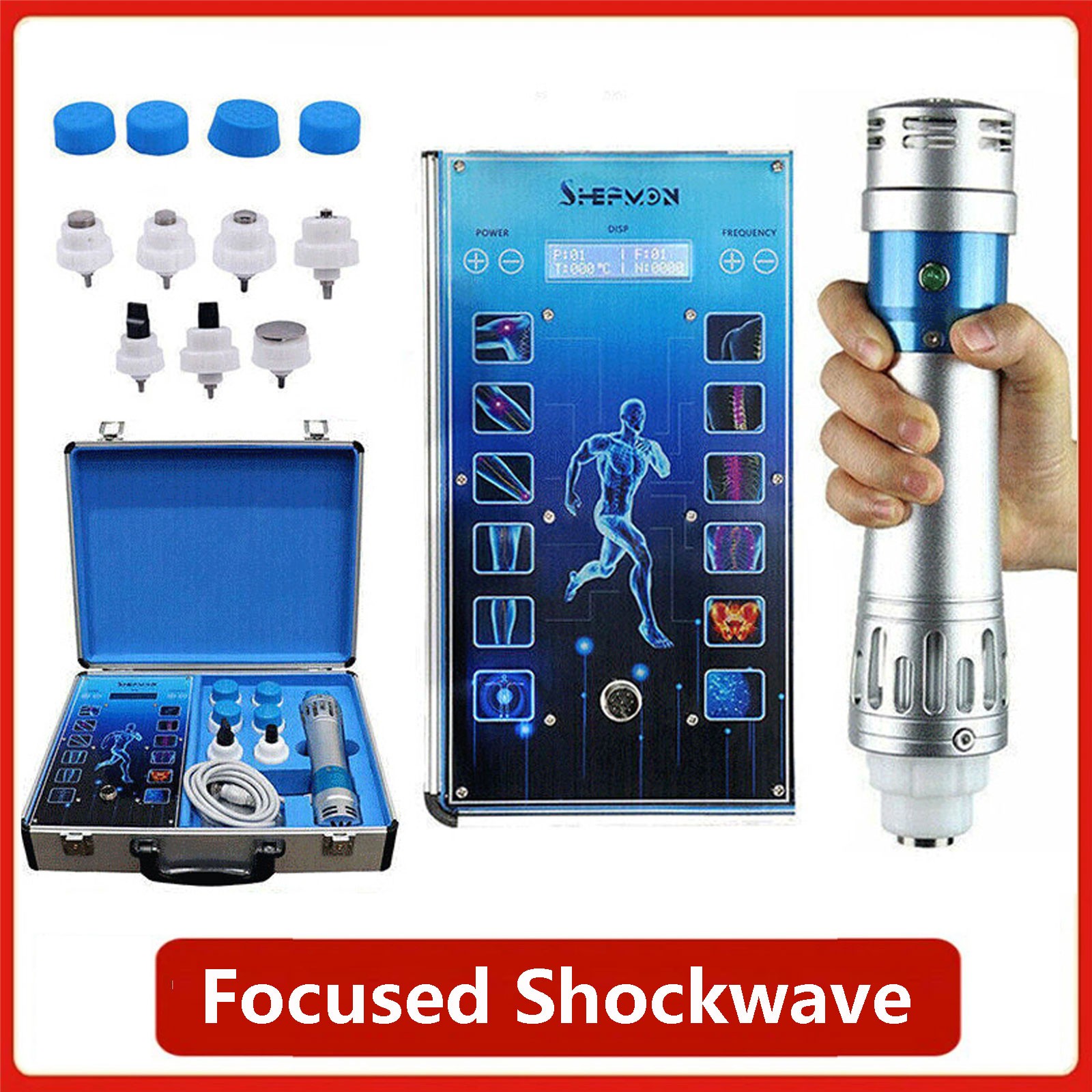 Handheld Shockwave Therapy Machine Muscle Relief Erectile Dysfunction Treatment