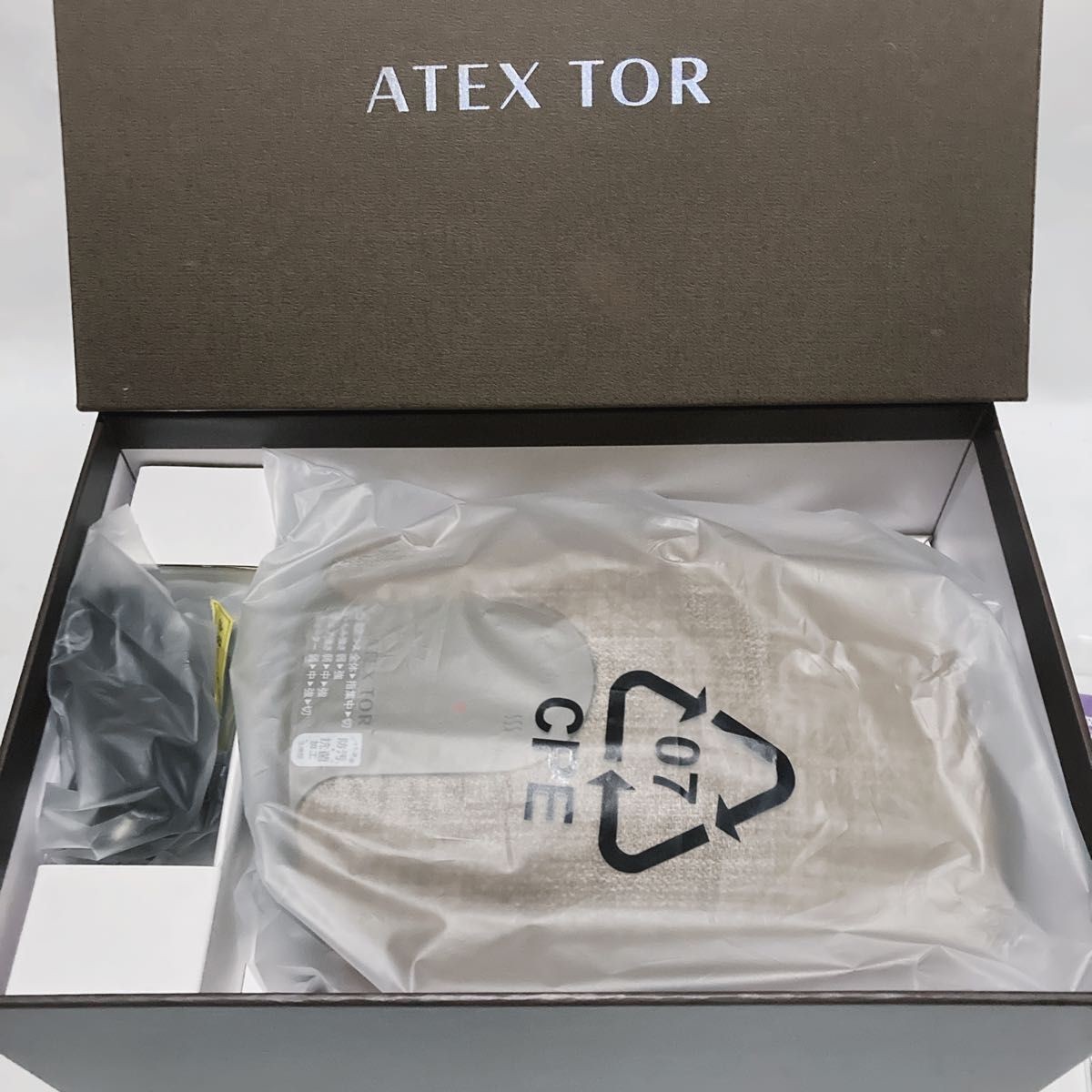 ATEX TOR Hand Care Luxe AX-HP314 AC 100V Gray Hand Massager Relaxation w/ Box r#