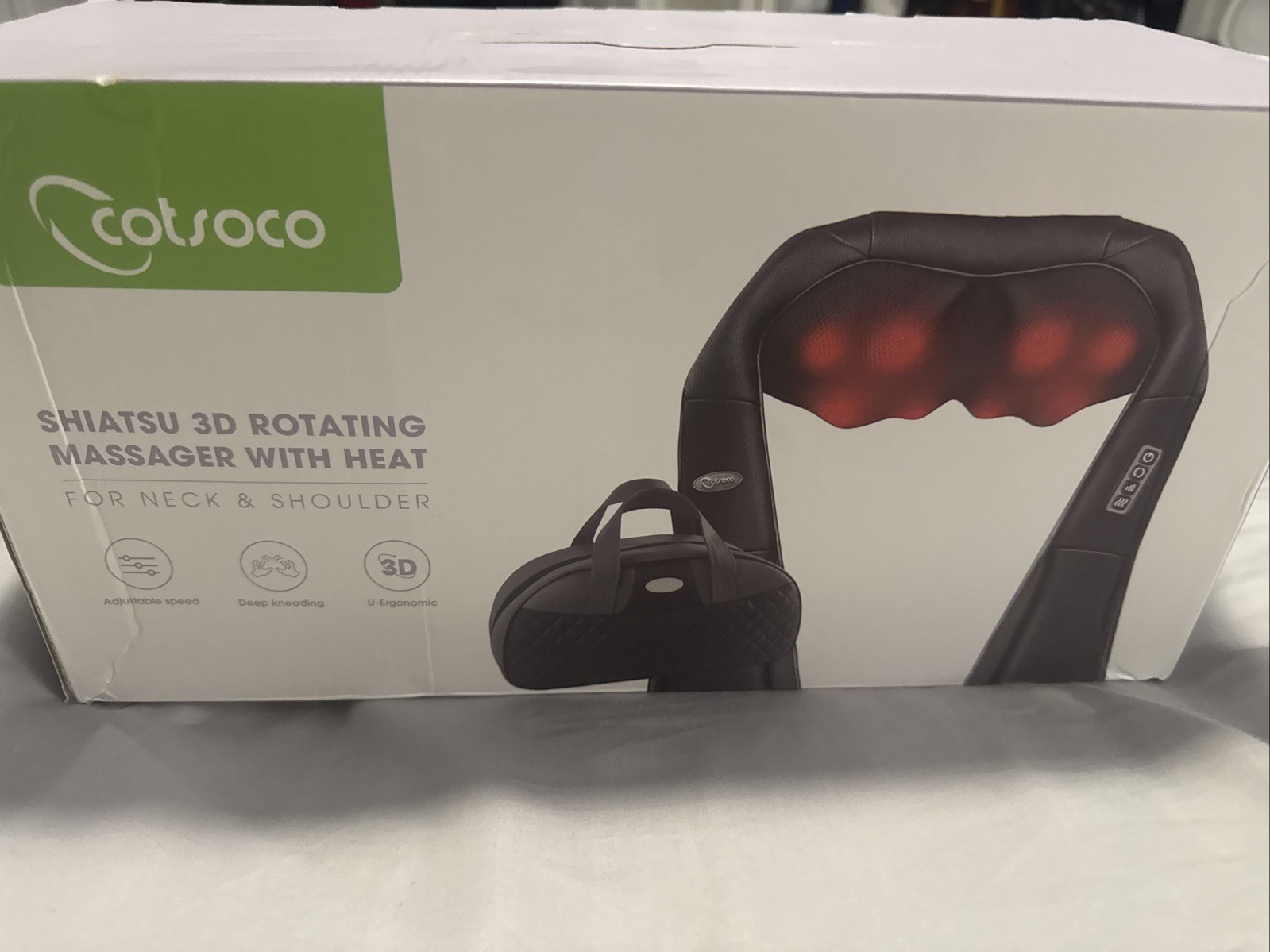 COTSOCO Shiatsu Neck and Shoulder Massager