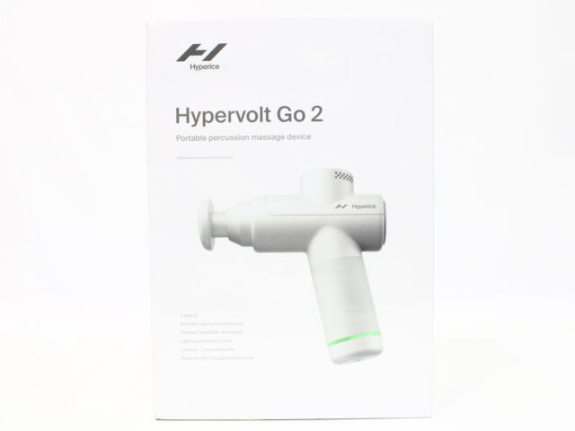 HyperIce Hypervolt Go 2 PORTABLE PERCUSSION MASSAGE DEVICE