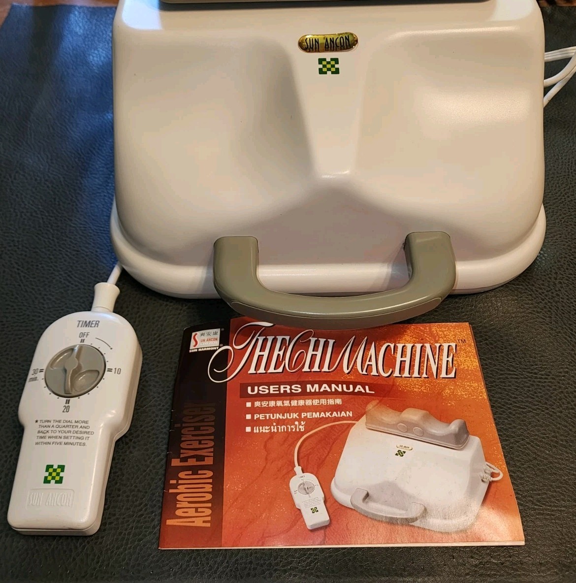 Sun Ancon SM-330 The Chi Machine Therapeutic Aerobic Swing Massager Tested