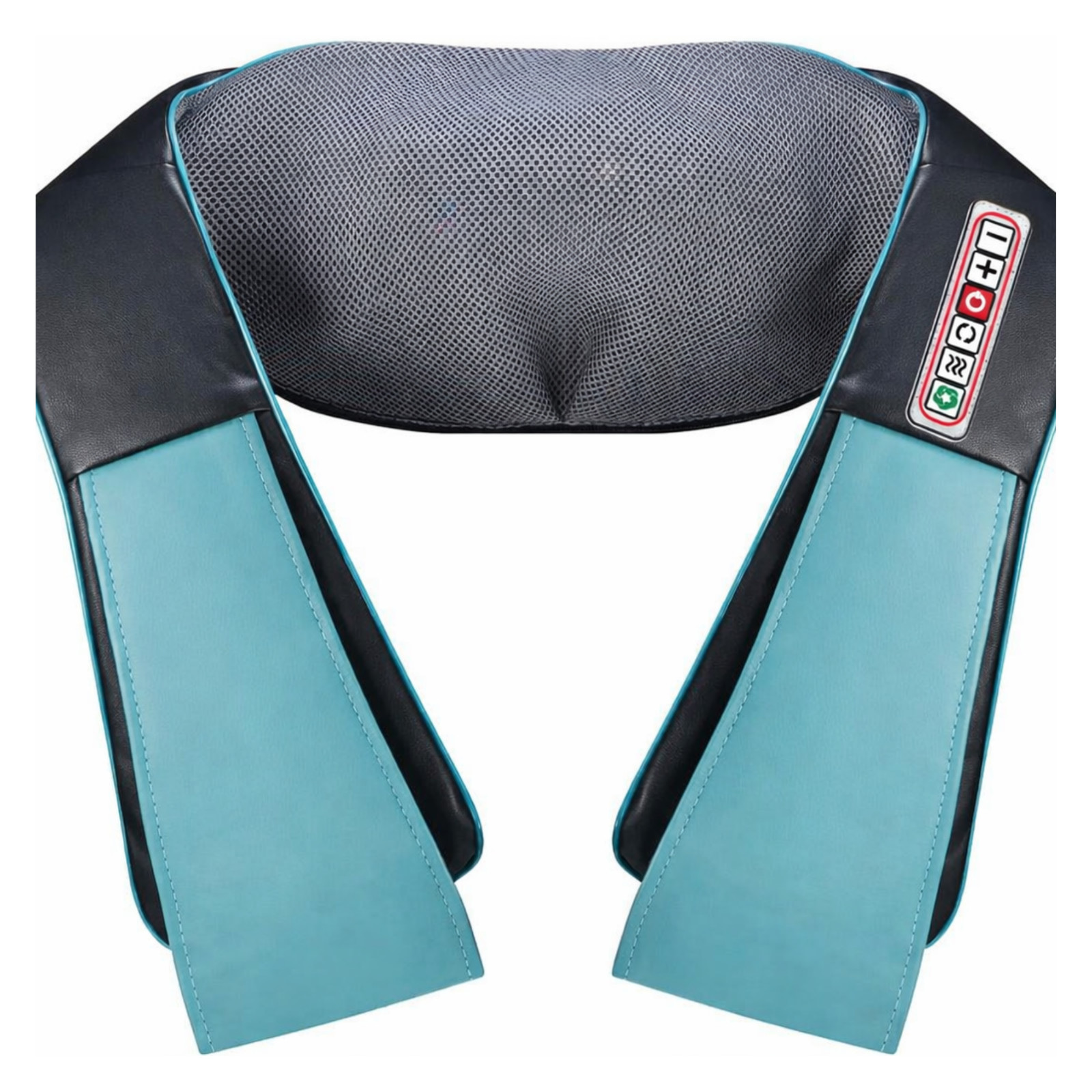 Shiatsu Back Neck and Shoulder Massager with Heat Deep Tissue 3D Kneading Pillow