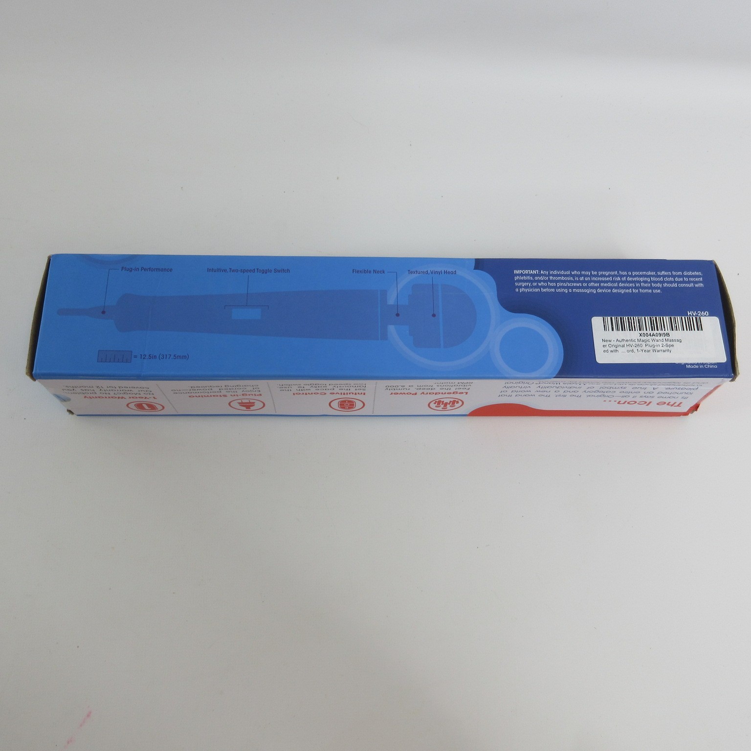 Authentic Hitachi Magic Wand Original Personal Massager HV-260 Vibratex