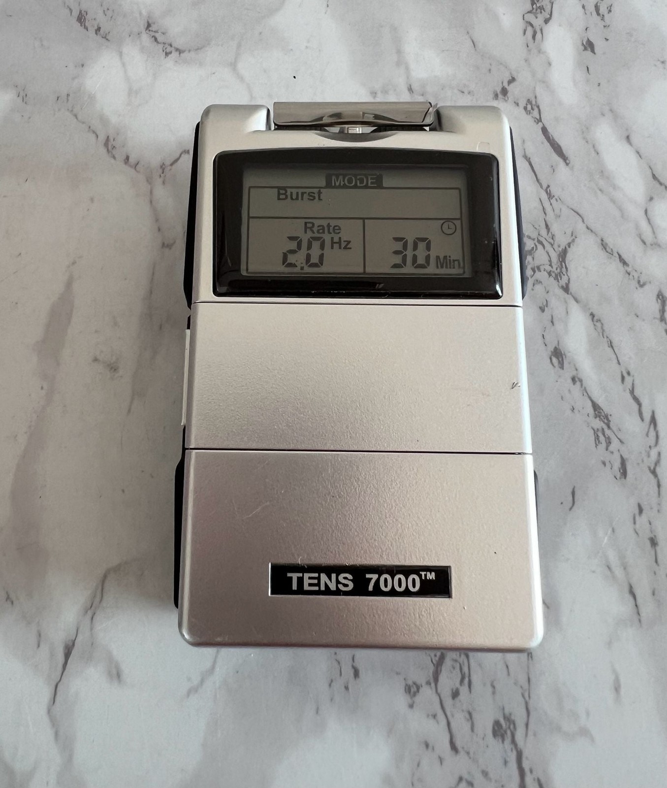 TENS 7000 Digital Muscle Stimulator Pain Relief Machine (No Electrodes Included)