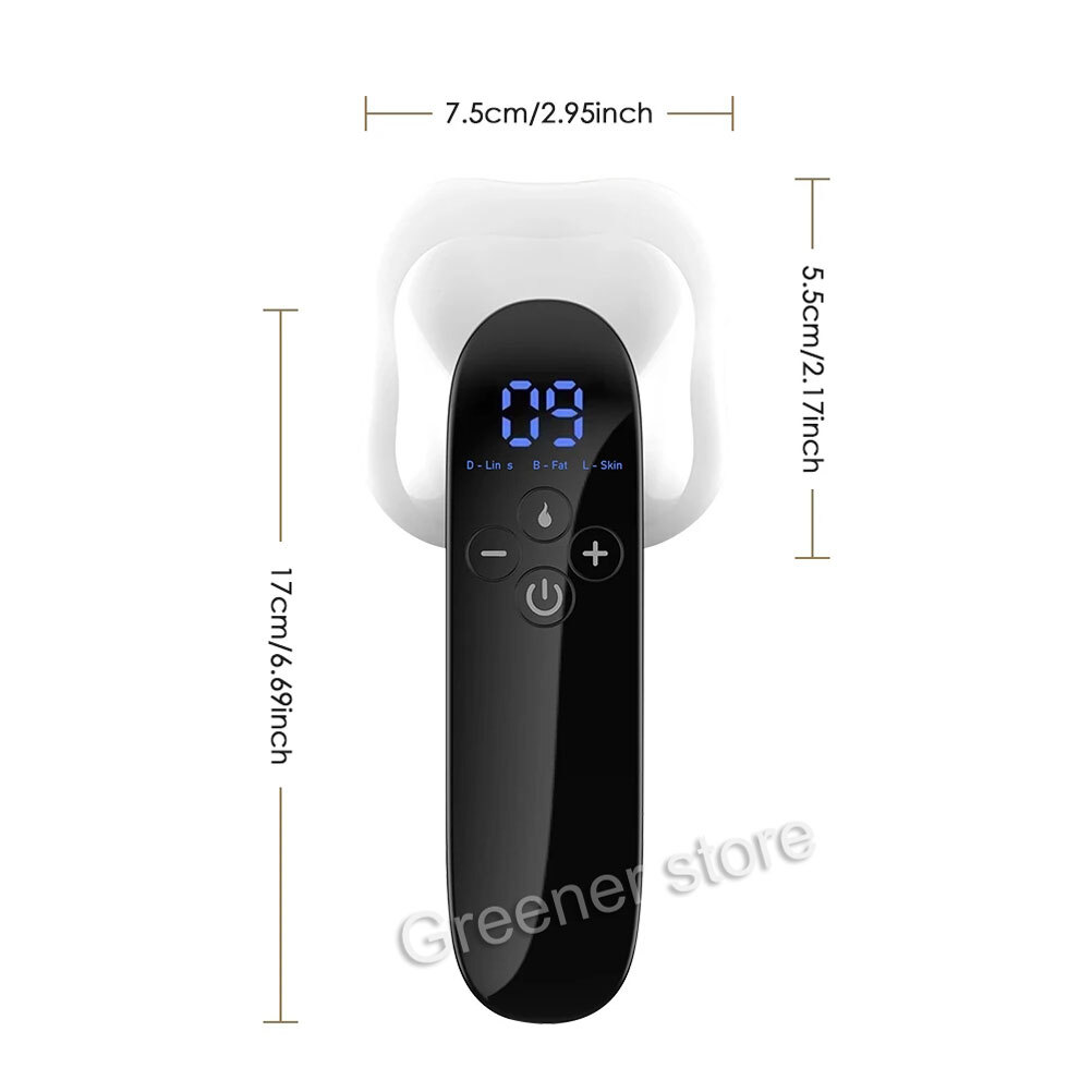 RF Fat Remover Massager for Belly Waist Leg Arm Body Sculpting Slimming Machine