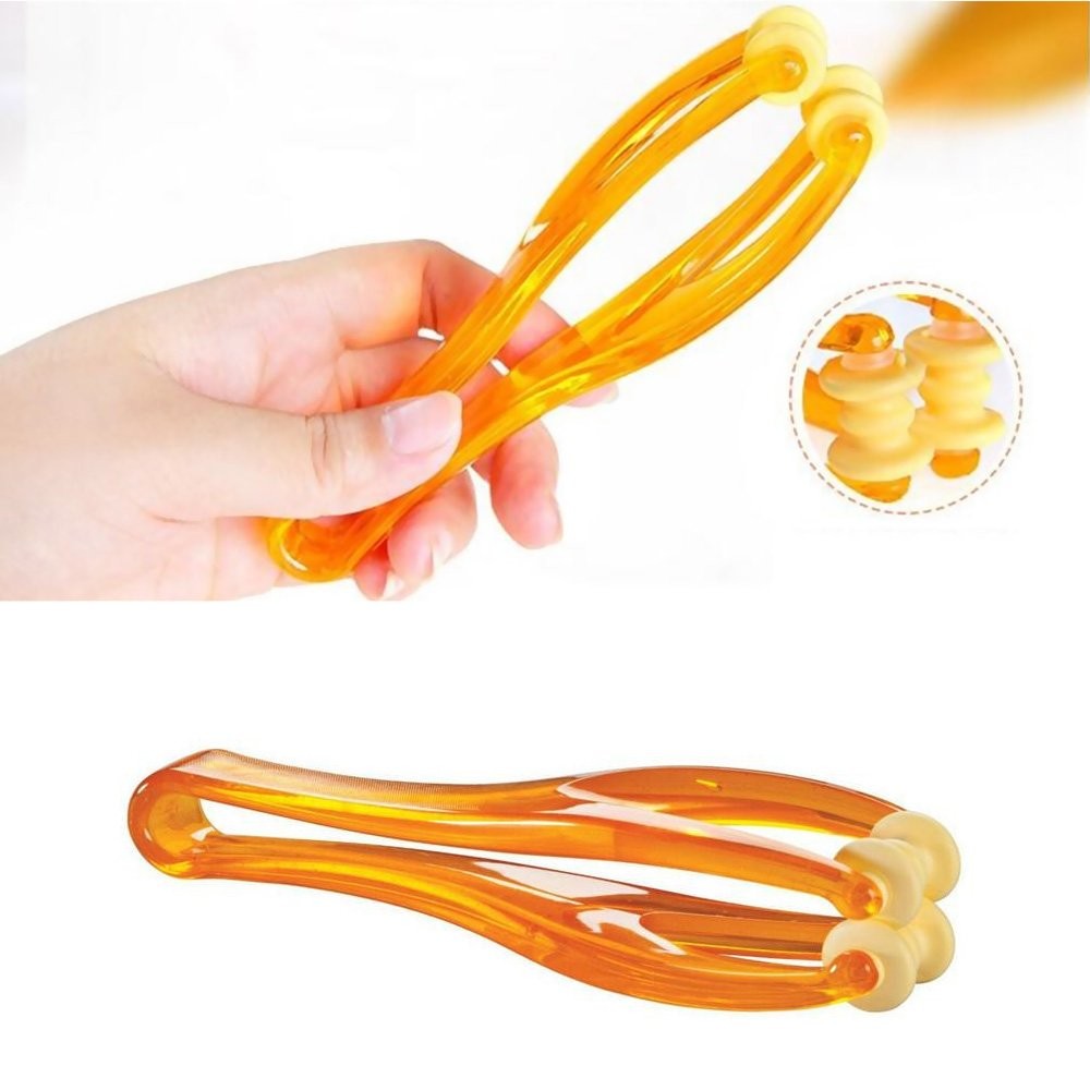 2 Finger Massager Roller & 5 Acupressure Rings – Arthritis Pain Relief & Trig…