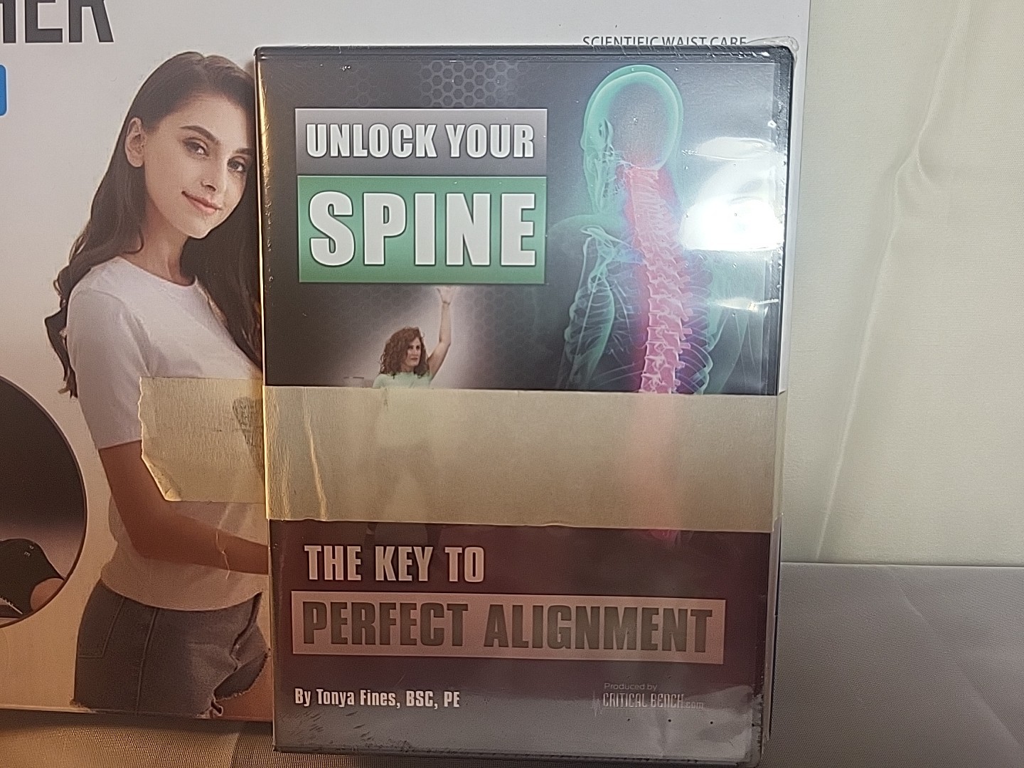 New Acupressure Back Stretcher with Magnetic Upgrade & Alignment DVD