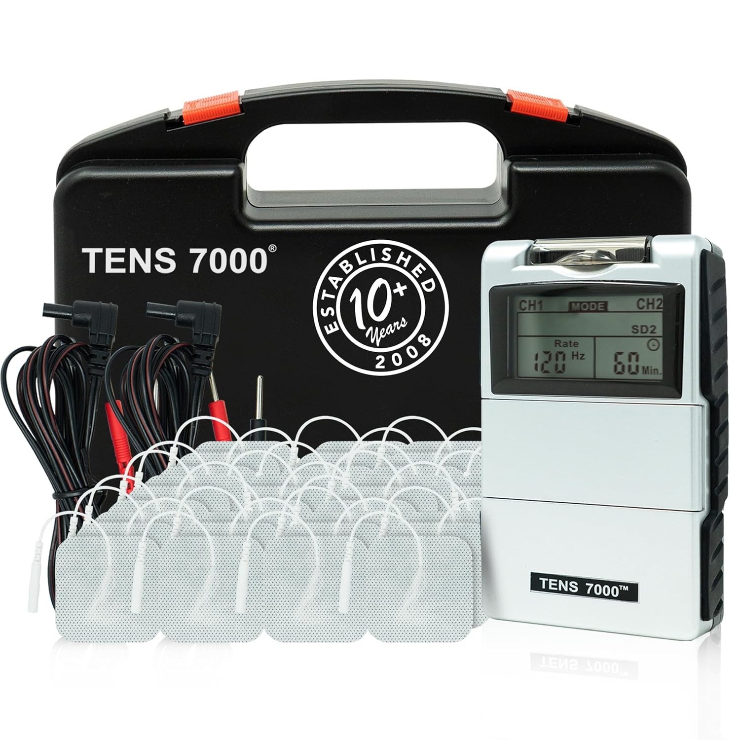 TENS 7000 2nd Edition Digital TENS Unit with Accessories