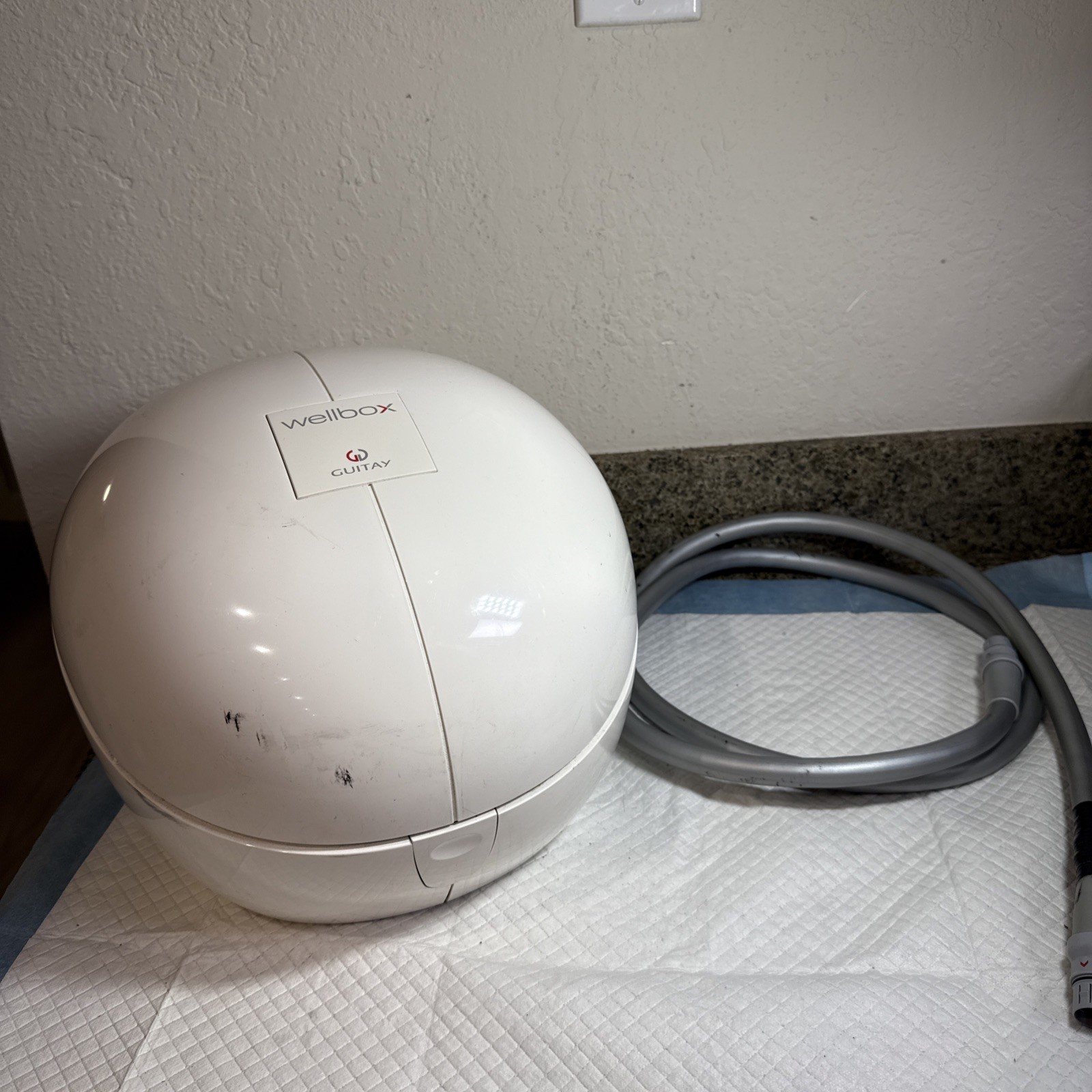 WELLBOX GUITAY lipo massage machine, all pieces lymphatic circulation For Parts